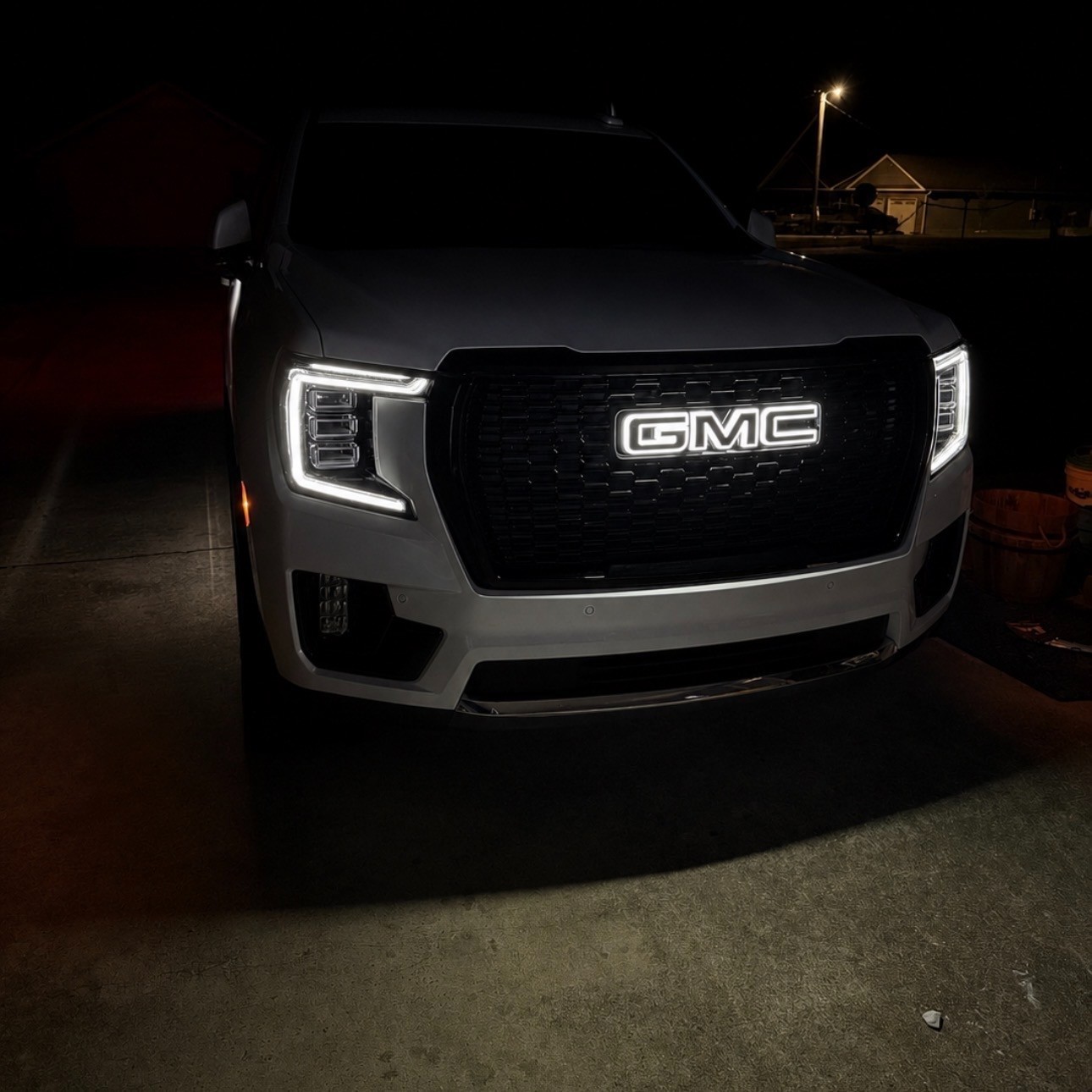 Illuminated Grille Led Emblem for GMC Yukon 2021 2022 2023 2024 2025 2026 2027