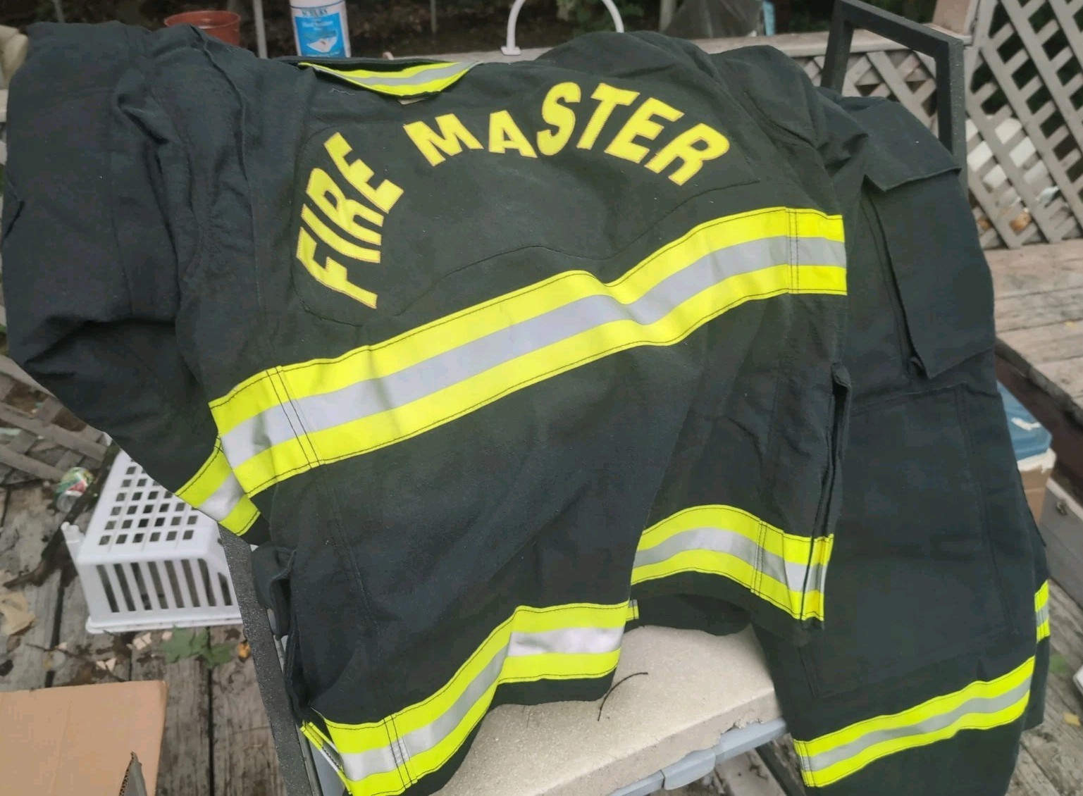 Firemaster Turnout Gear Vintage  Rare Salesman's Sample 2006 Retired Fire Fight 