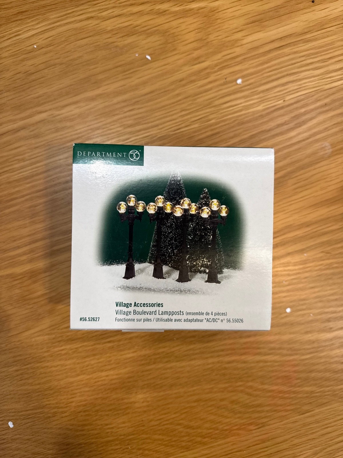 Department 56 Village Accessories Village Boulevard Lampposts Set of 4