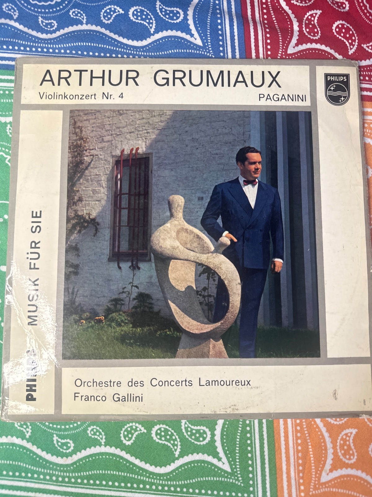 Niccolò Paganini LP Arthur Grumiaux Orchestre Des Concerts Lamoureux Franco Niccolò Paganini LP Arthur Grumiaux Orchestre Des Concerts Lamoureux Franco