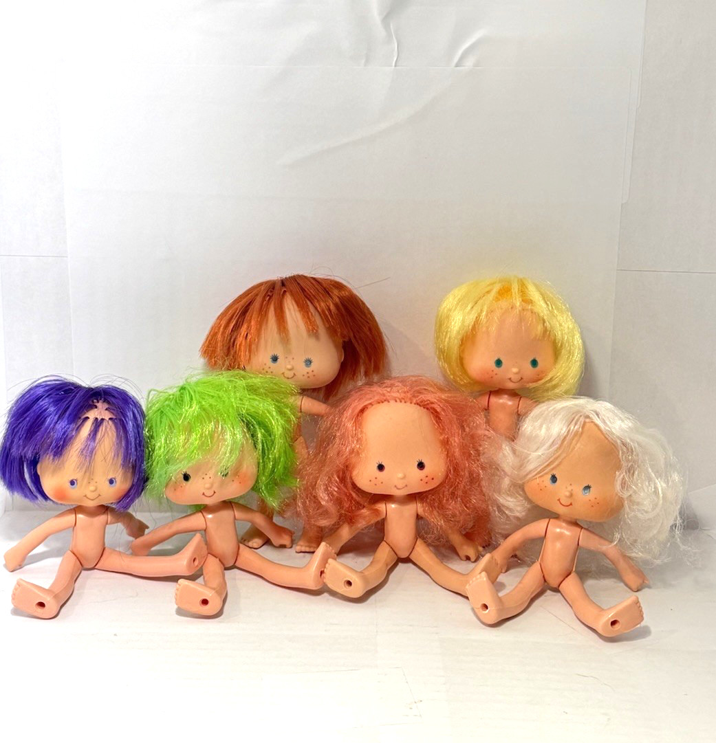 VTG Strawberry Shortcake & Friends 6 Dolls Clean For Custom/Craft (Overstock) VTG Strawberry Shortcake & Friends 6 Dolls Clean For Custom/Craft (Overstock)