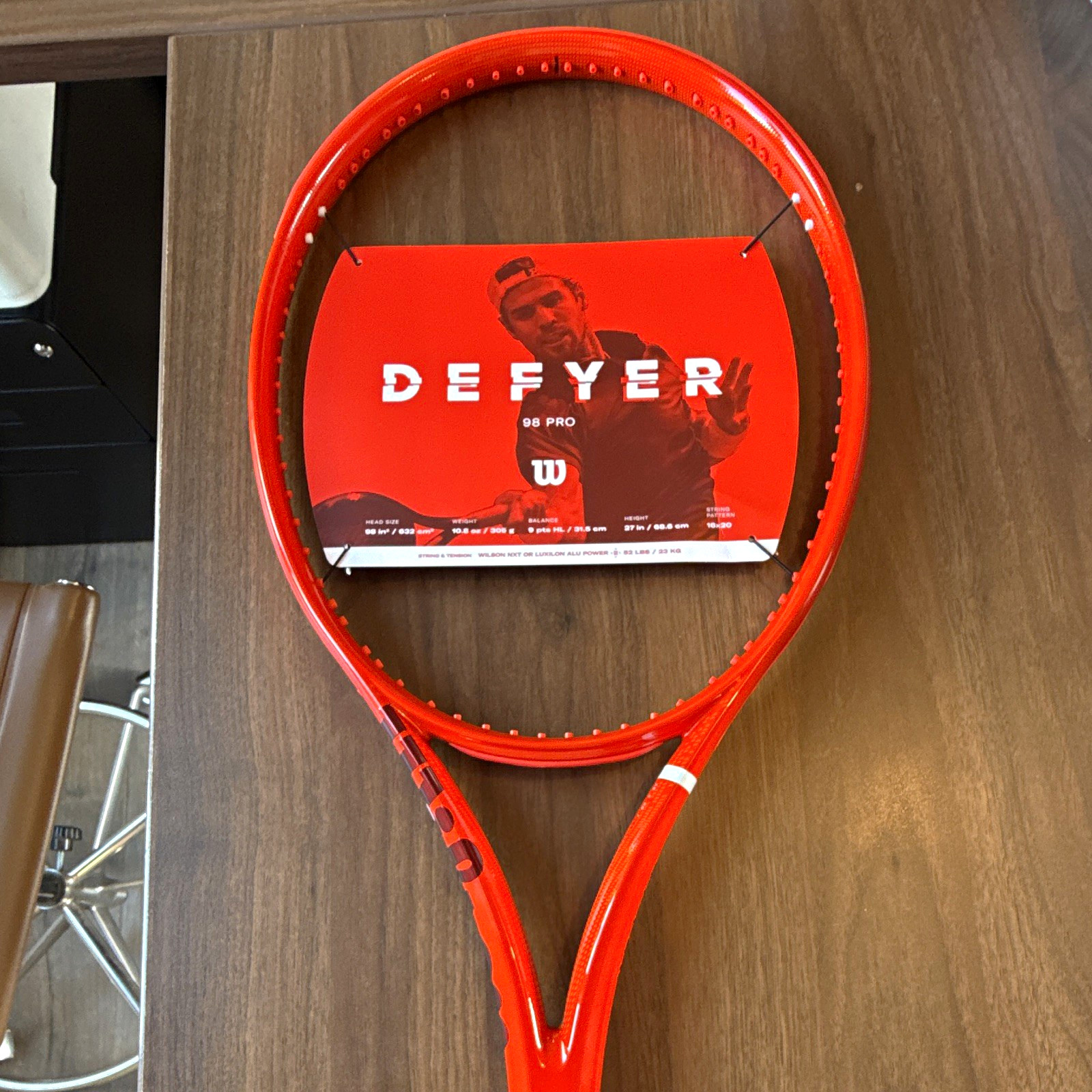 Newest Wilson Defyer 98 Pro Tennis Racquet 98 in² 4 3/8\