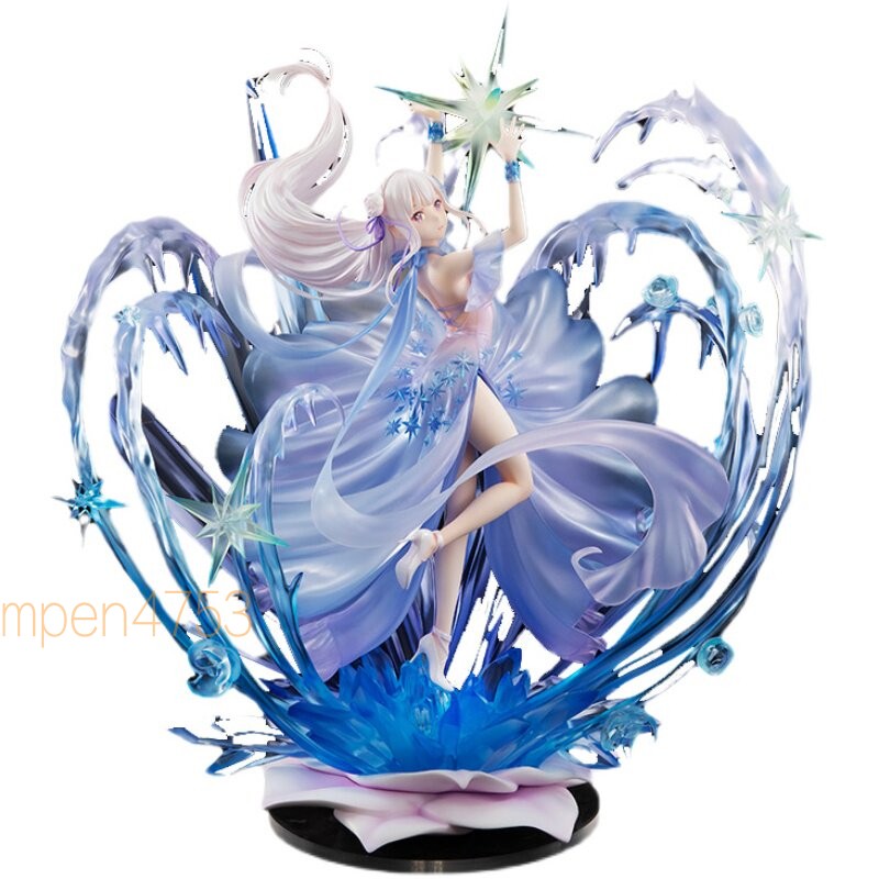 Emilia Crystal Dress Re:Life in a different world from zero GK Toys Figure Model