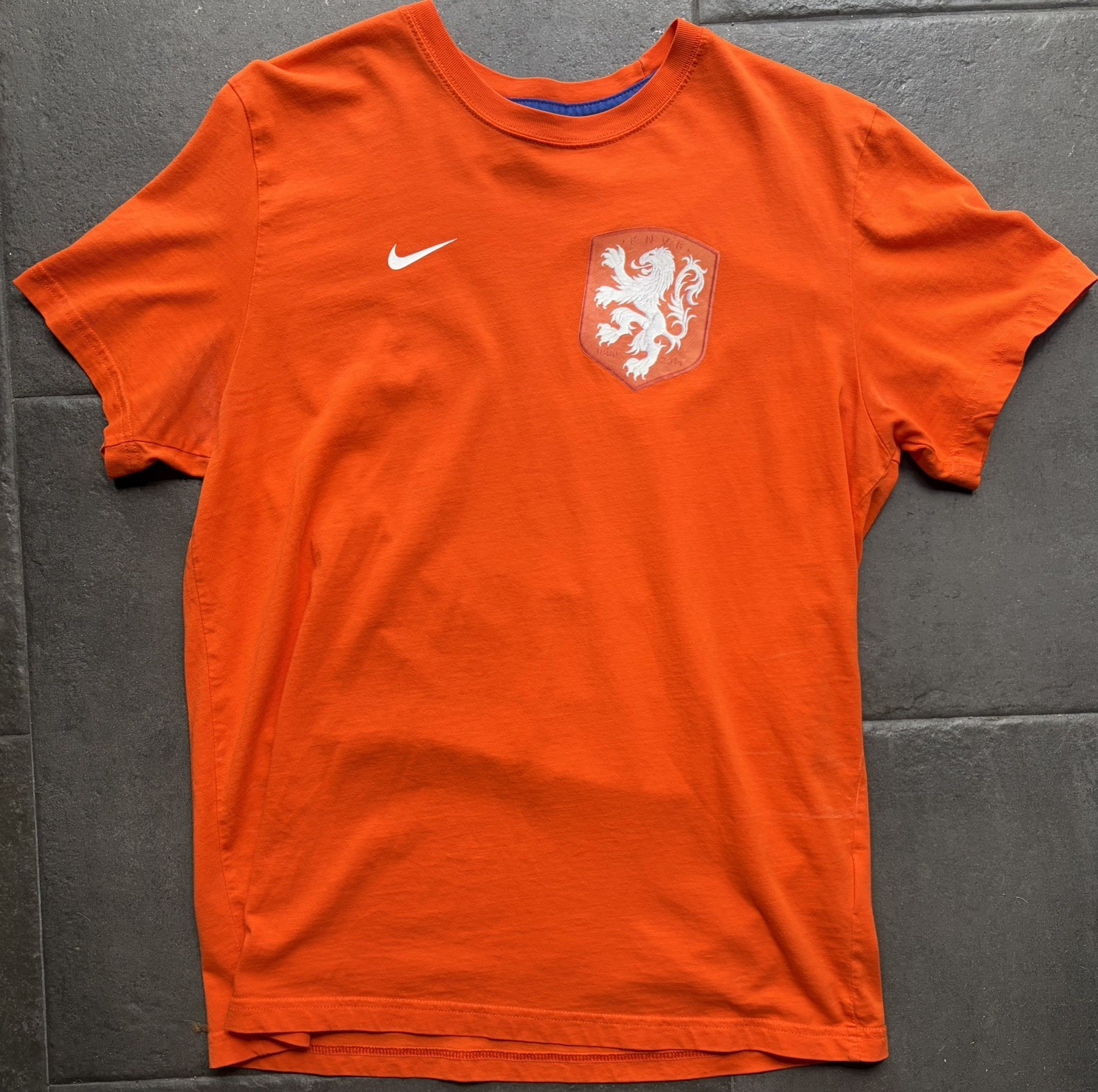 NETHERLANDS NIKE K.N.V.B. HOME FOOTBALL SOCCER SHIRT XL ADULT