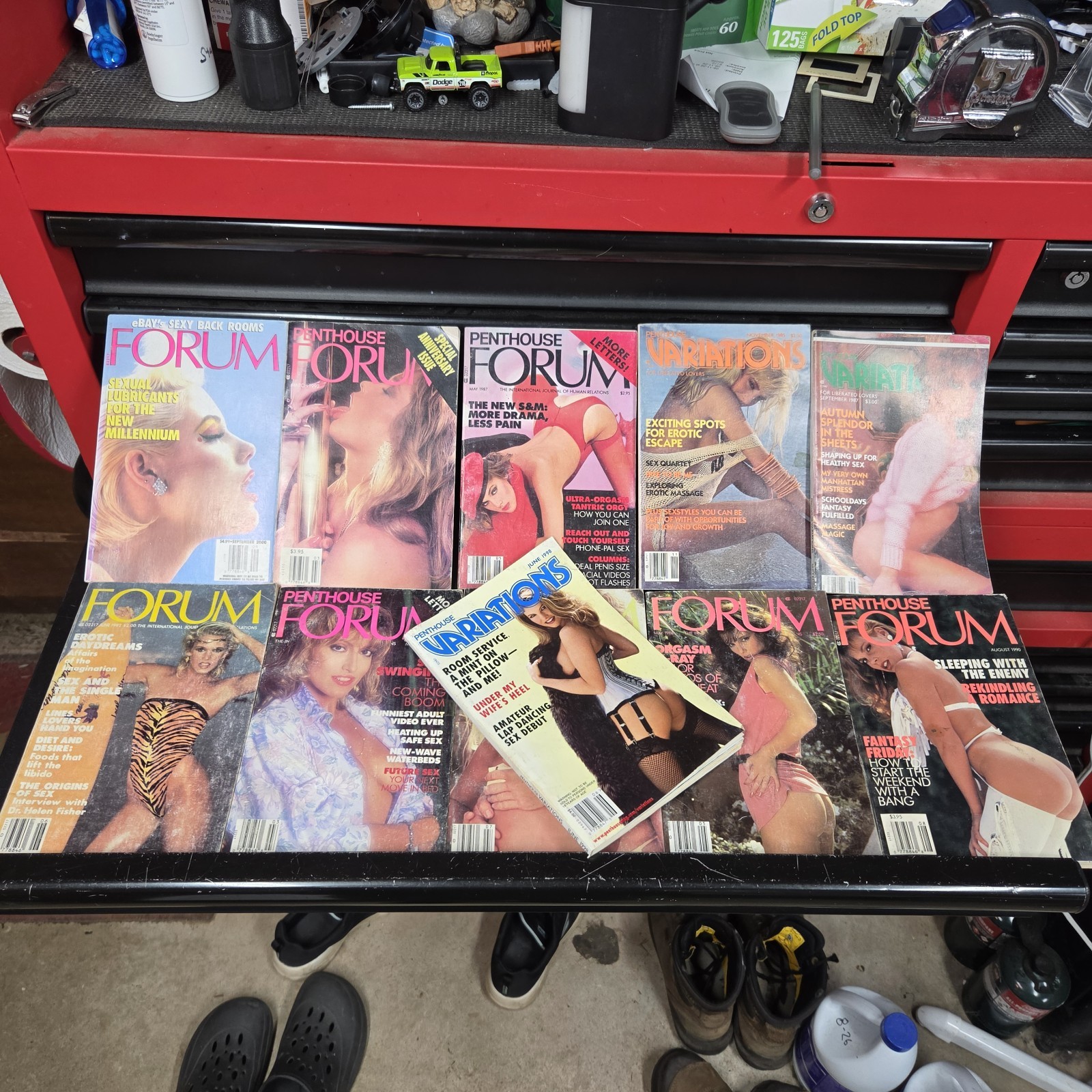 Penthouse Forum & Variations Magazine Lot 11 80s/90s Penthouse Forum & Variations Magazine Lot 11 80s/90s