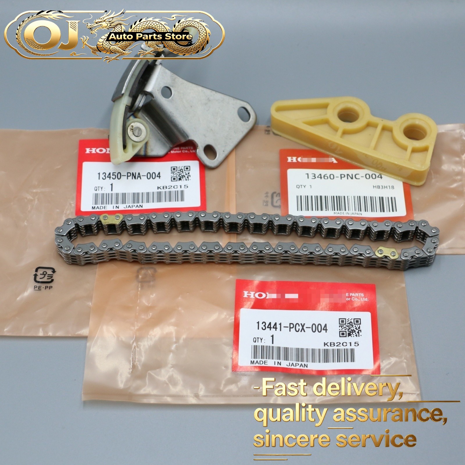 OEM Oil Pump Chain Tensioner Guide Kit For 2002-2011 Honda Acura 13441-PCX-004