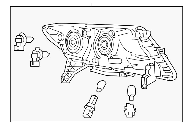 Genuine Nissan Value Advantage™ HEADLAMP ASSY-RH E6010-3KA0JNW
