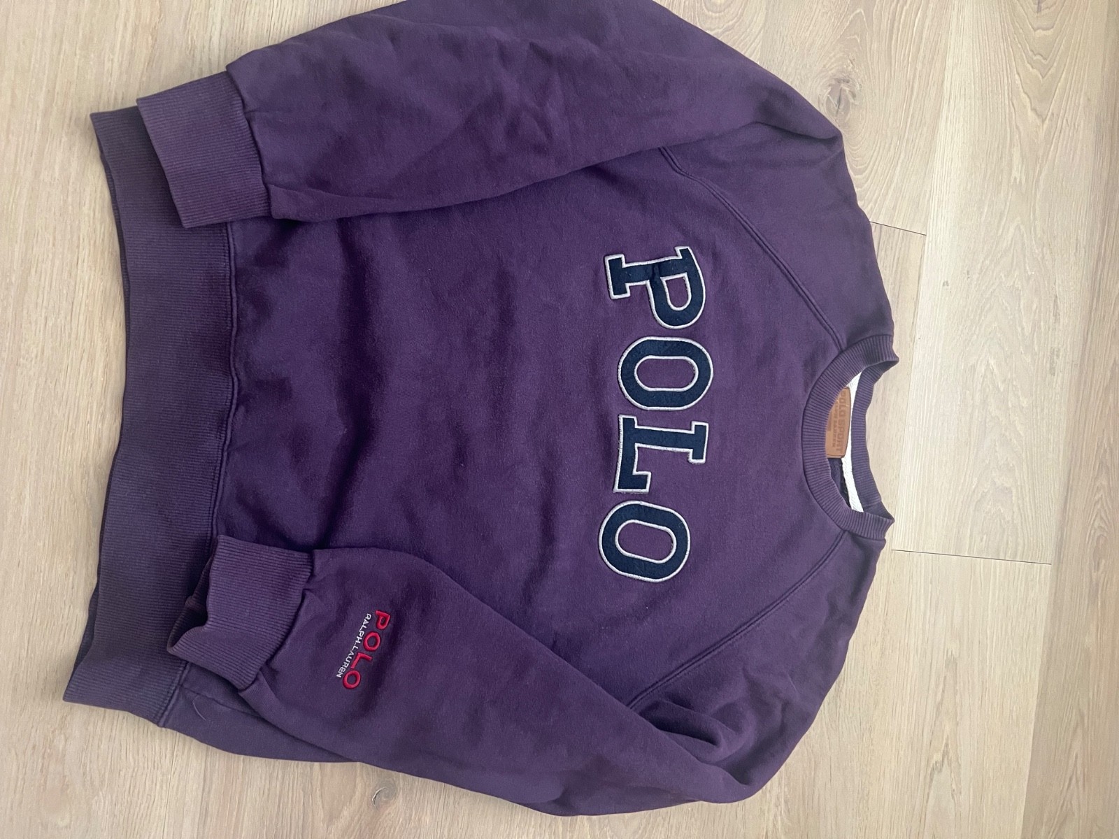 Vintage 90s Polo Sport Ralph Lauren Women\'s Crewneck Sweatshirt Purple Size S Vintage 90s Polo Sport Ralph Lauren Women\'s Crewneck Sweatshirt Purple Size S