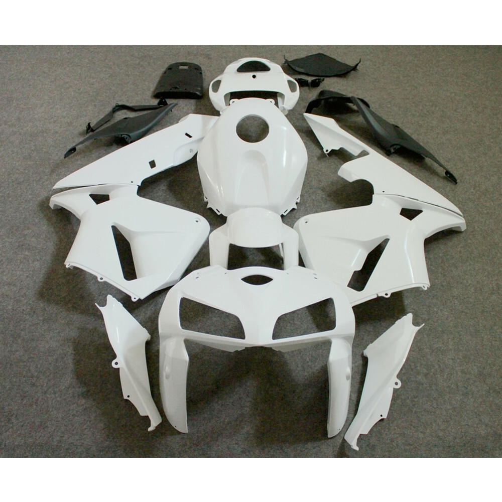 Unpainted/Gloss/Matte Black/Red Fairing Kit w/ Bolt For Honda CBR600RR 2005 2006