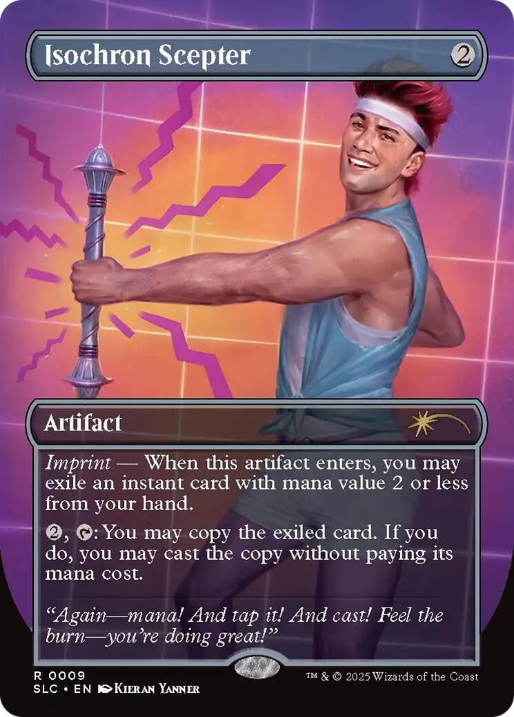 Isochron Scepter #9 *Foil* (NM) Secret Lair Countdown Kit (SLC) MTG