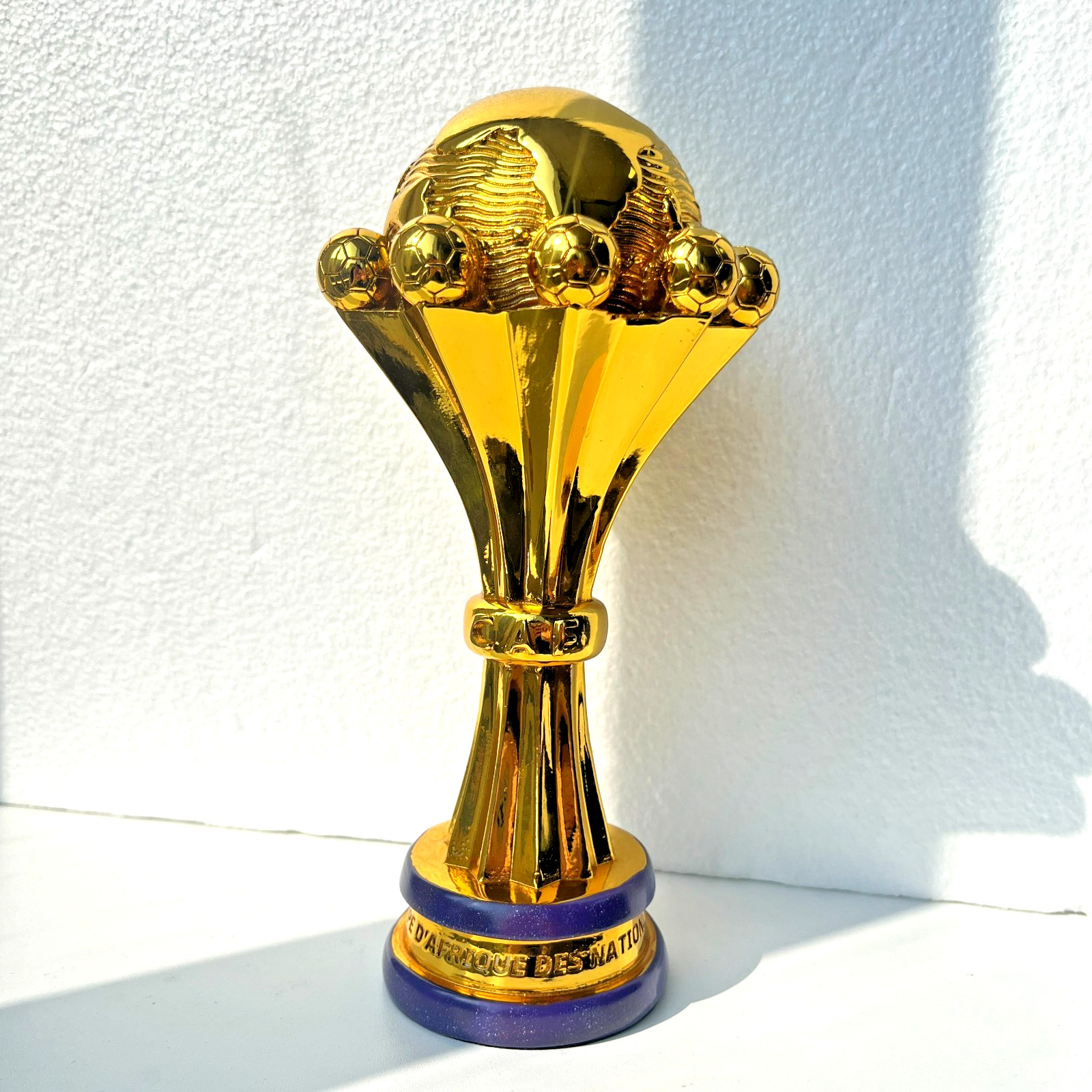 Africa Cup of Nations Champions Trophy 24cm Resin Replica Trophy Fan Gifts