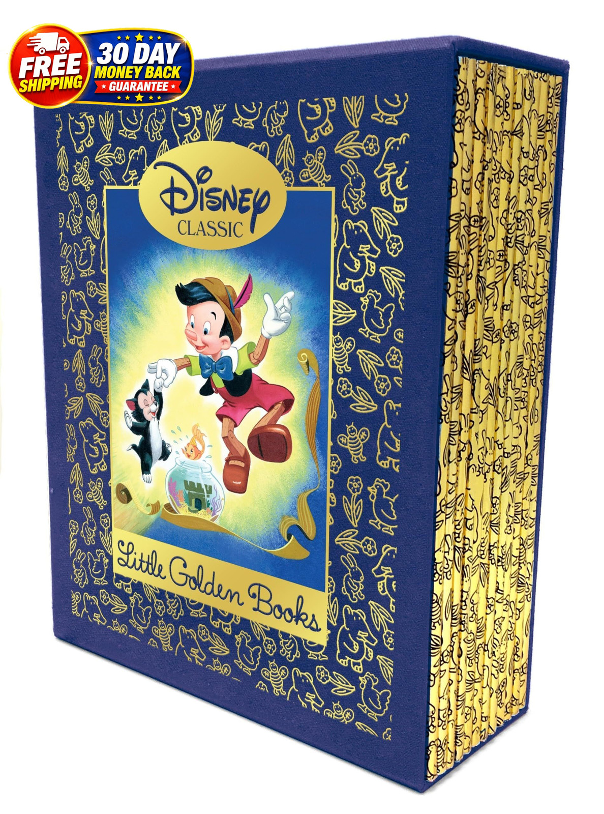 12 Beloved Disney Classic Little Golden Books (Boxed Set) Multicolor