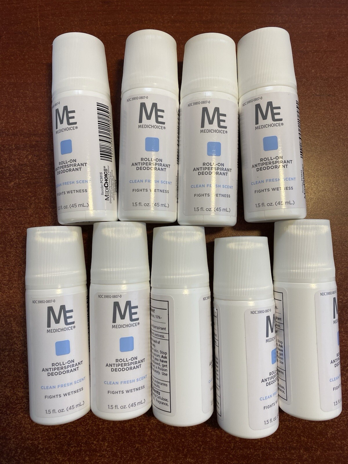 **Bundle of NINE**  ME MediChoice Roll-on Antiperspirant Deodorant 