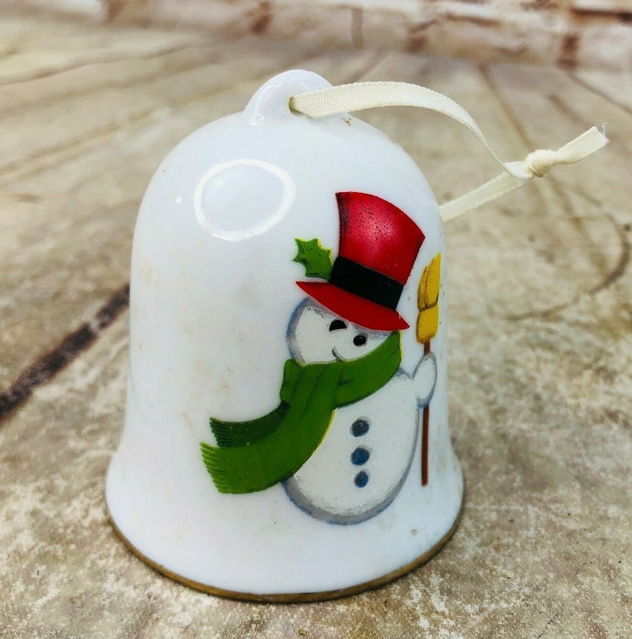 vtg 1986 museum collection bell ceramic