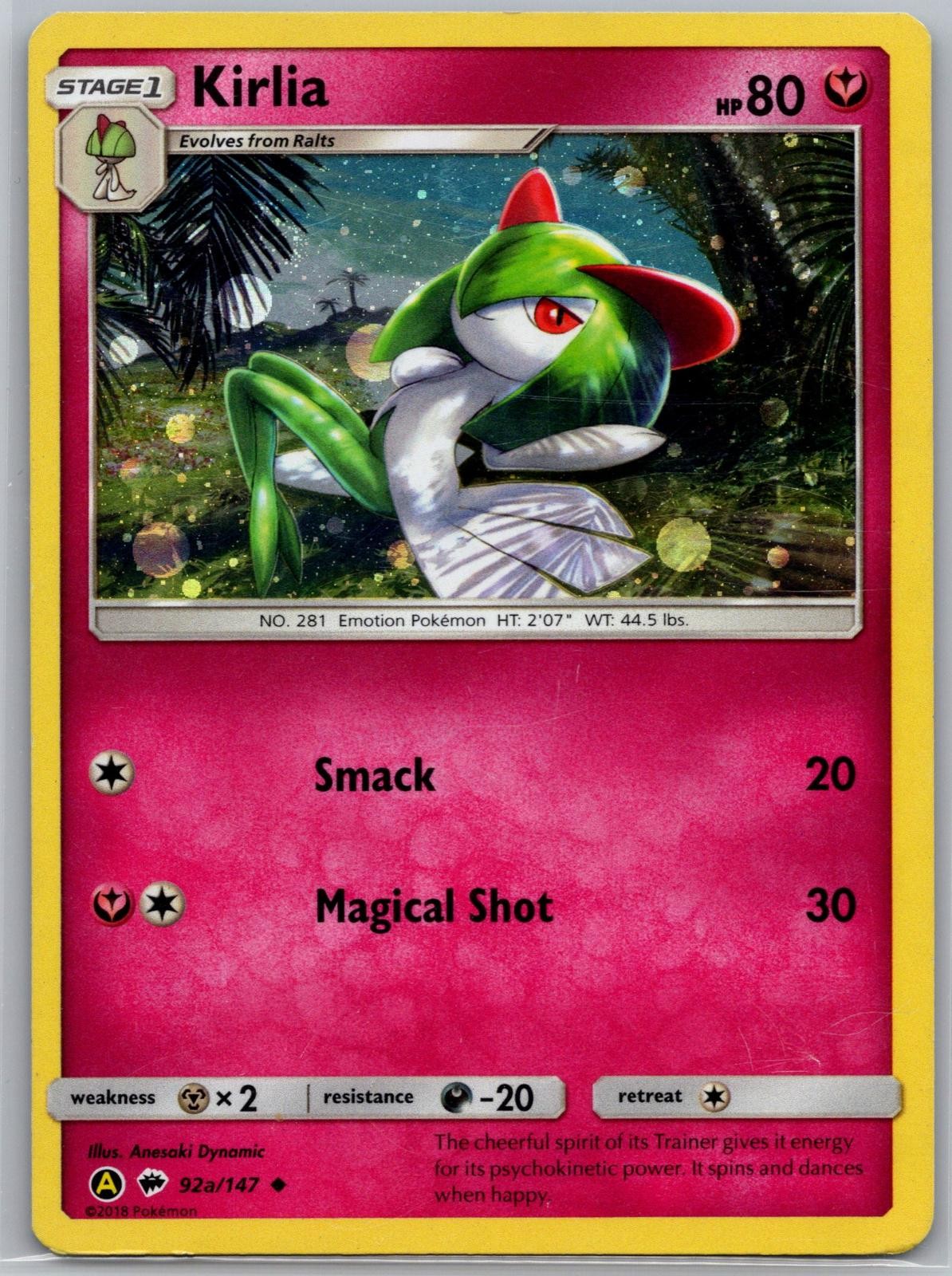 Kirlia 92A/147 Holo Promo Alternate Art Promos Pokemon Damaged Kirlia 92A/147 Holo Promo Alternate Art Promos Pokemon Damaged