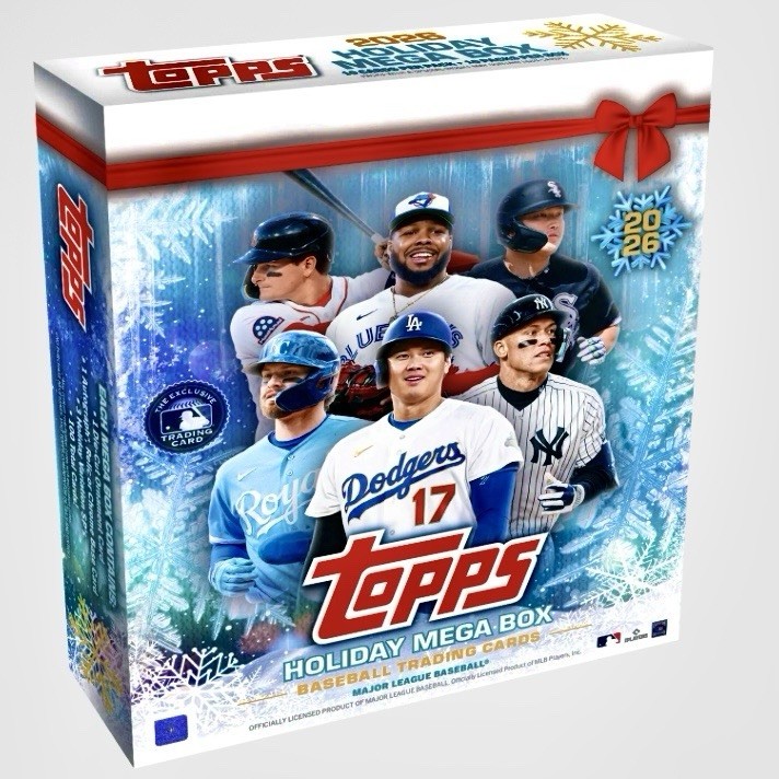 2026 Topps HOLIDAY MEGA Box - NEW RELEASE Sealed Baseball PREORDER PRESALE QTY