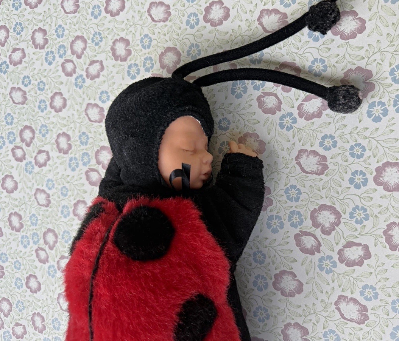 Anne Geddes Ladybug Beanbag Plush Stuffed Toy Vintage 2002 MPN 2760