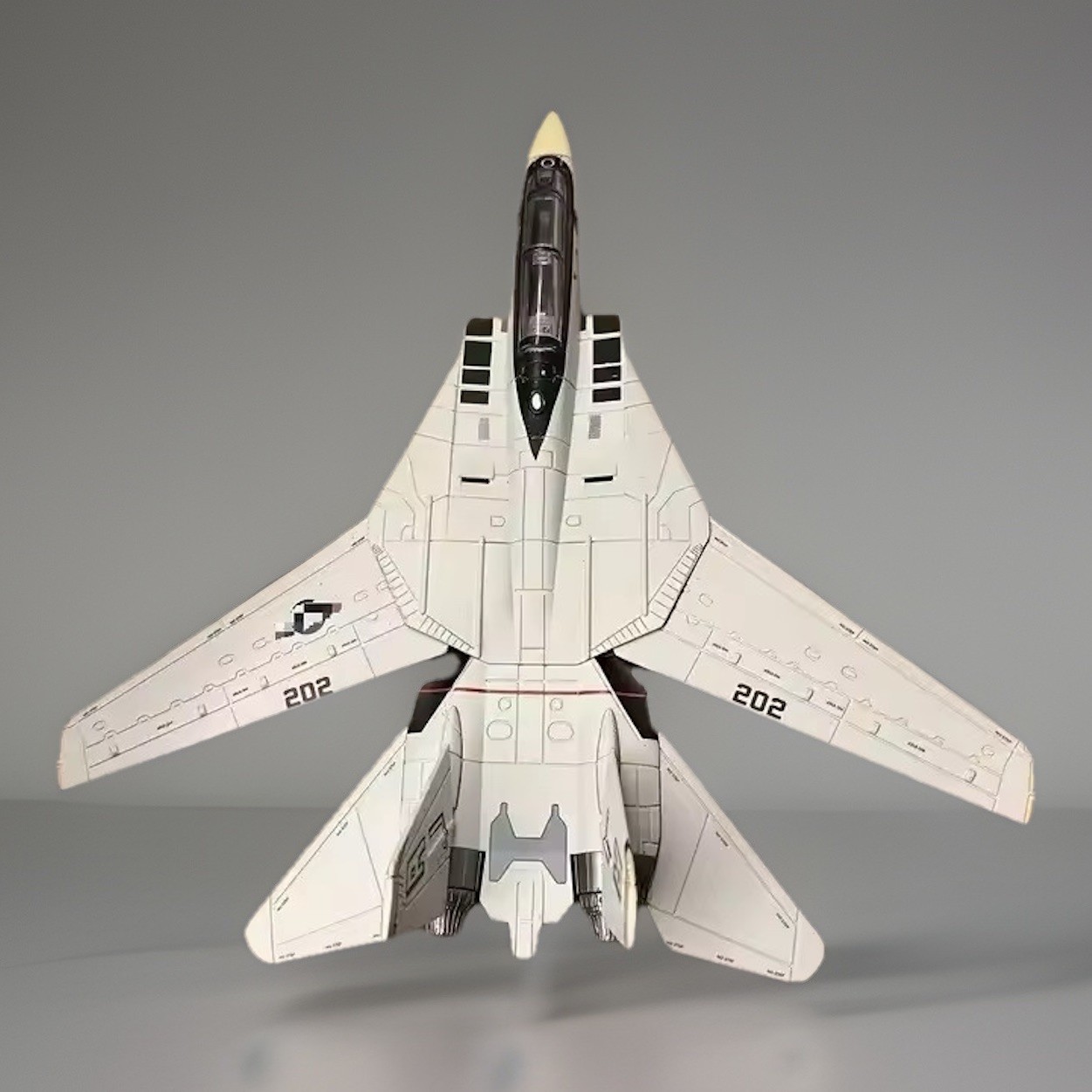 F-14 Tomcat DIY Model Kit 1/72 Scale 26cm Fighter Jet Assembly Aircraft w/ Stand