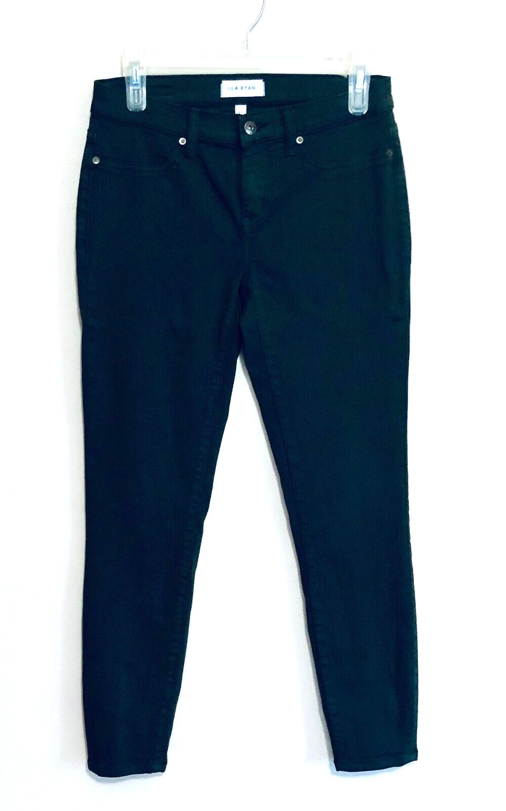 Lila Ryan  Womens Jeans  Size 27  Duffle Bag Green Stretch Skinny Low Rise 8\