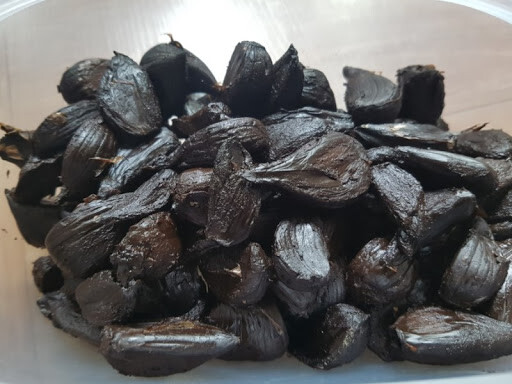 100% Organic Black Garlic 1/2 LB from US. Great for Immune System Vacuum Sealed