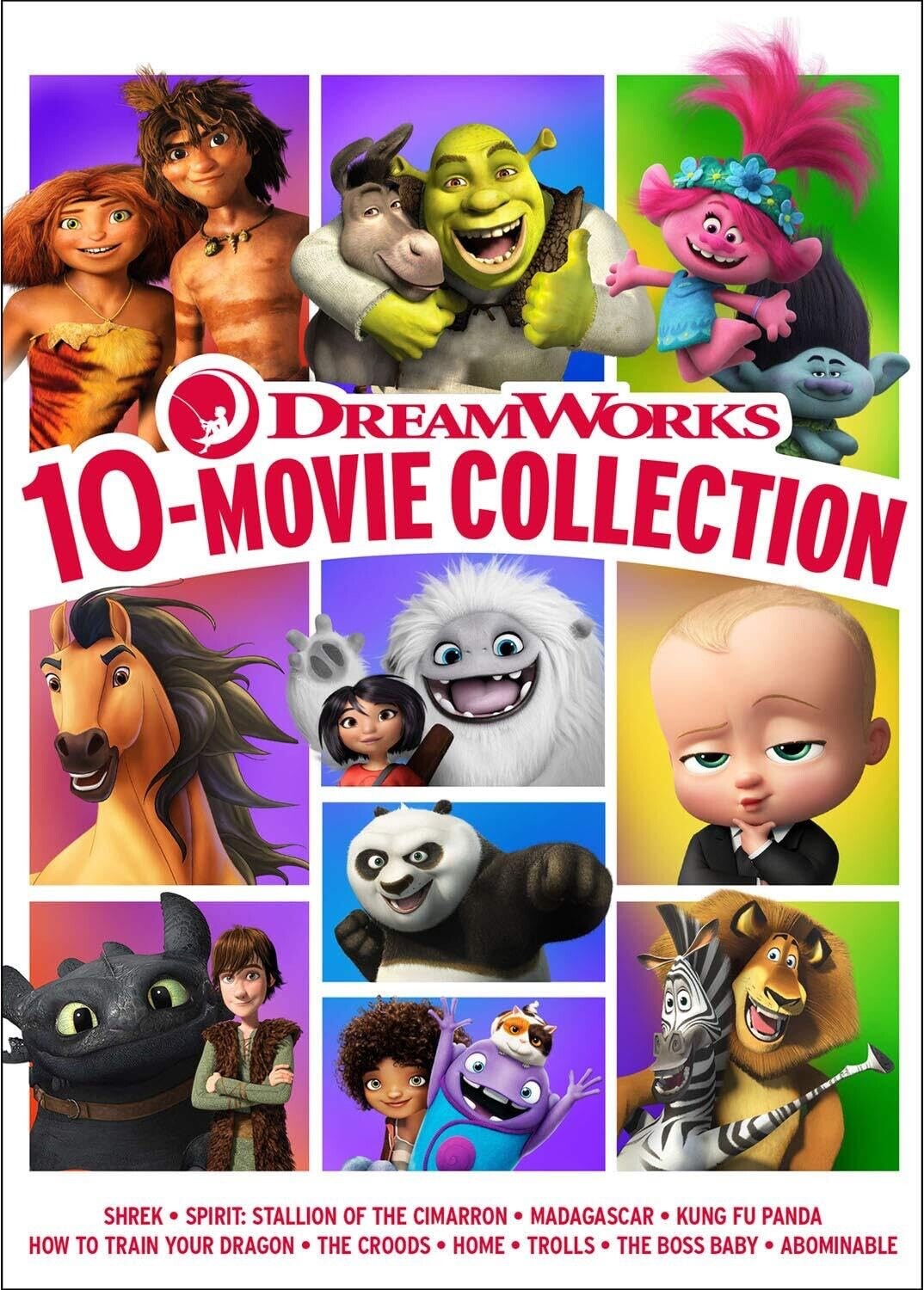 DreamWorks 10-Movie Collection DVD Set…..1 Day Handling DreamWorks 10-Movie Collection DVD Set…..1 Day Handling