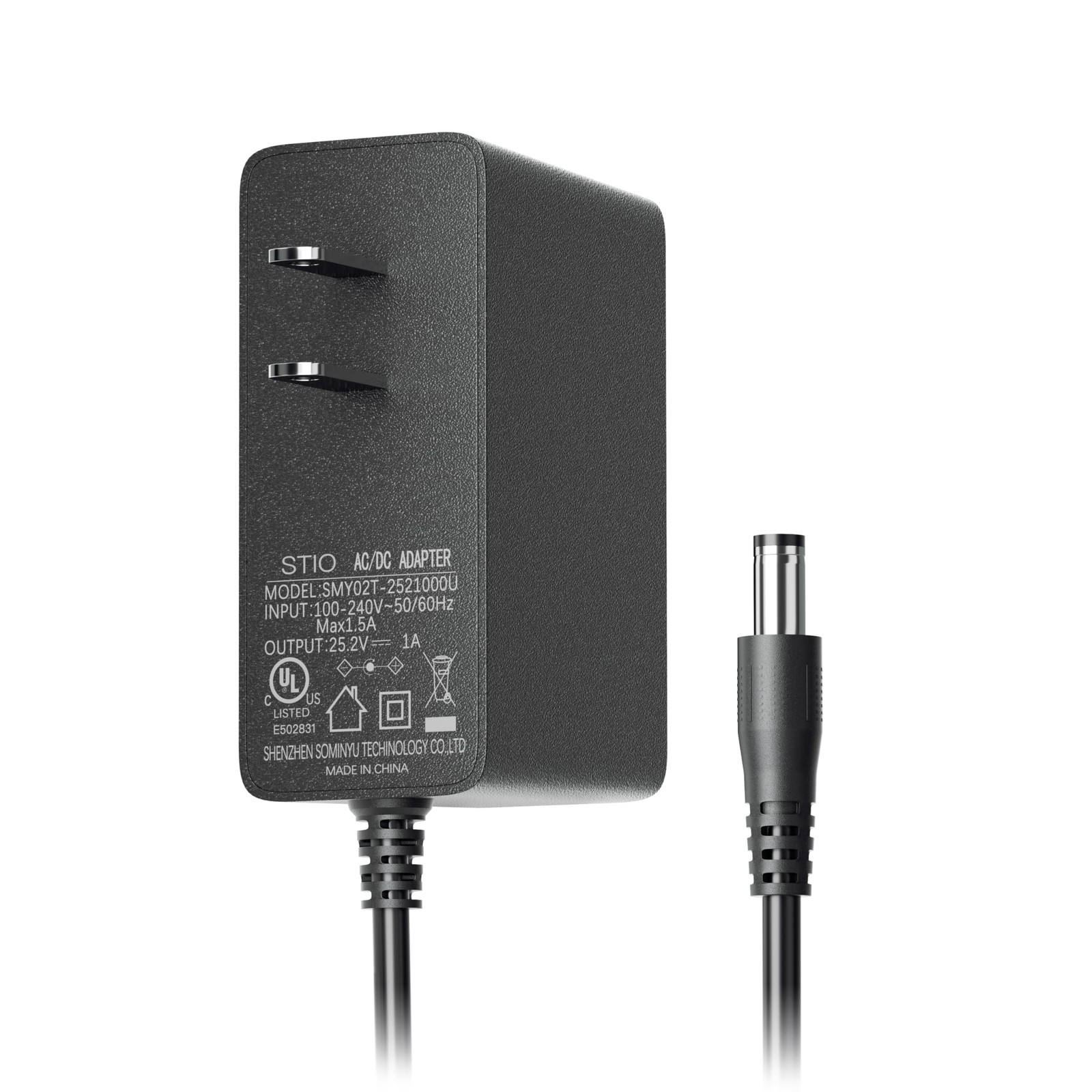 stio 25.2V AC/DC Adapter Compatible with Ninebot by Segway Zing E8 E10 E12 C8...