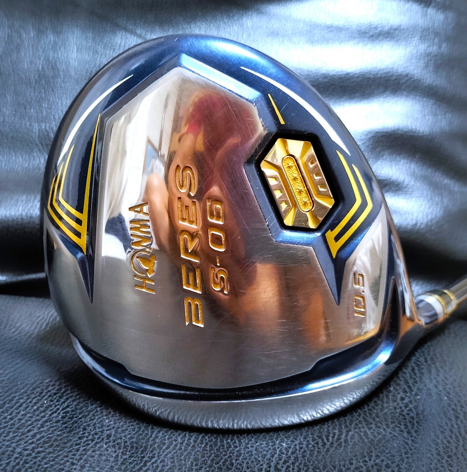 RARE LEFT Driver HONMA Beres S-06 ARMRQ X 43(R) 4Star 10.5 46inch K24 NAVY Cover