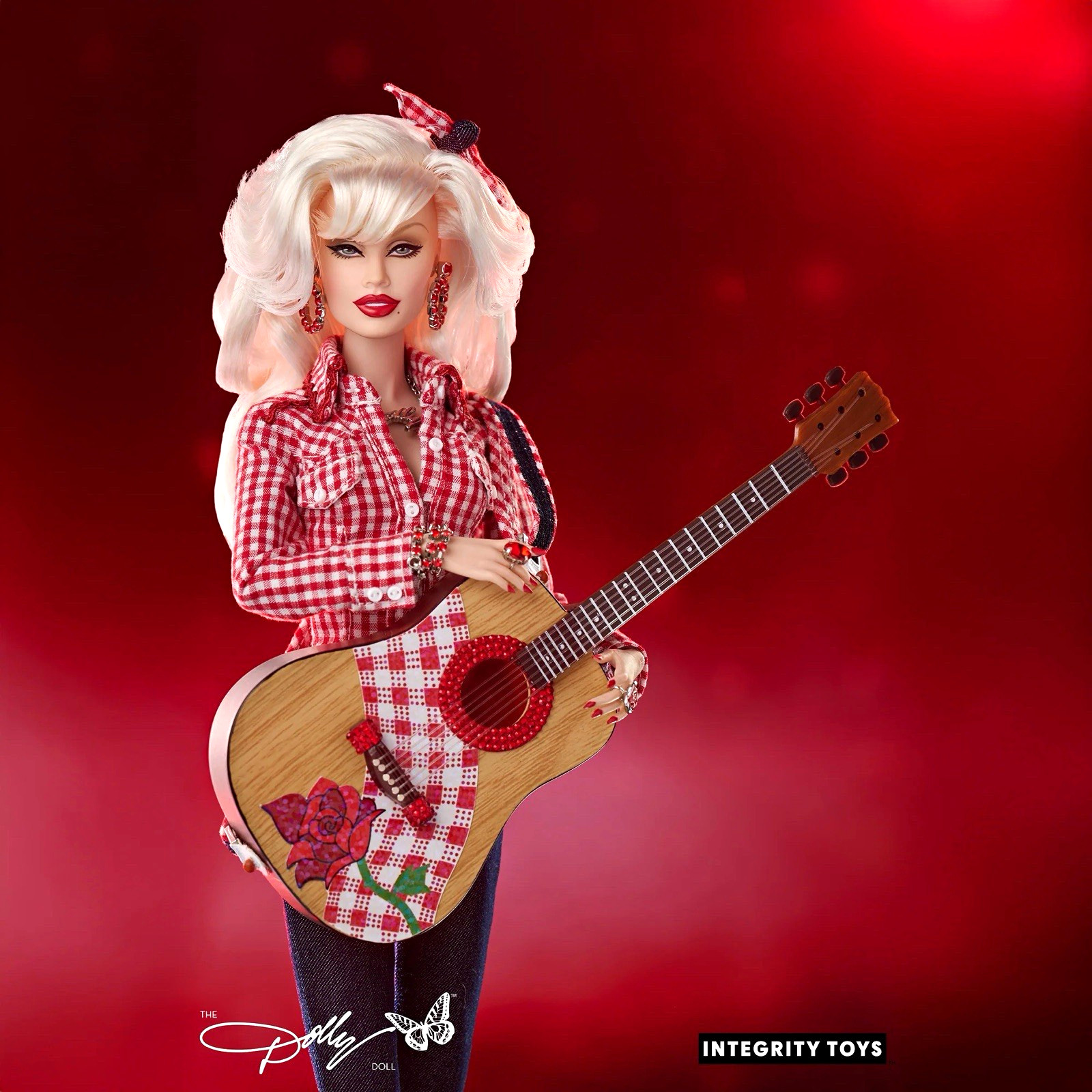 Dolly Parton Doll Dreamin' In Gingham Rare Sold Out 2026 Limited
