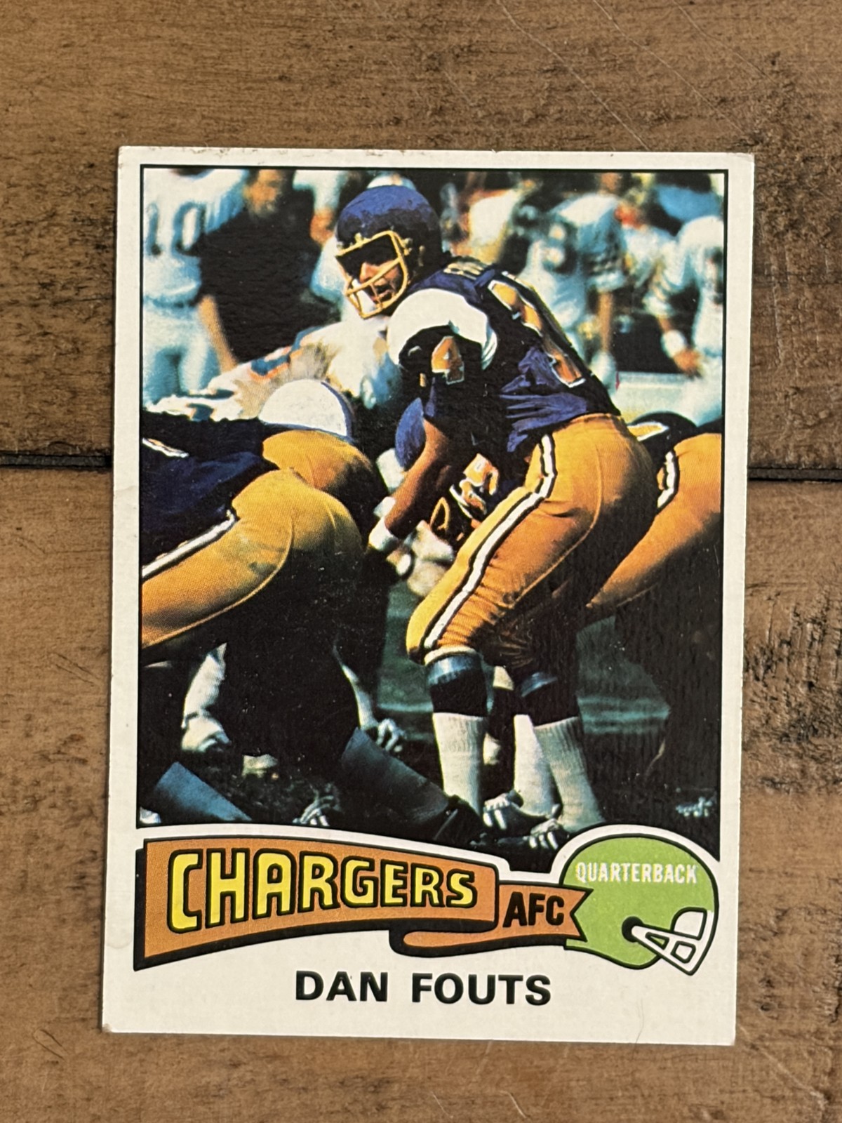 1975 Topps #367 Dan Fouts HOF Vintage NFL Rookie Card RC