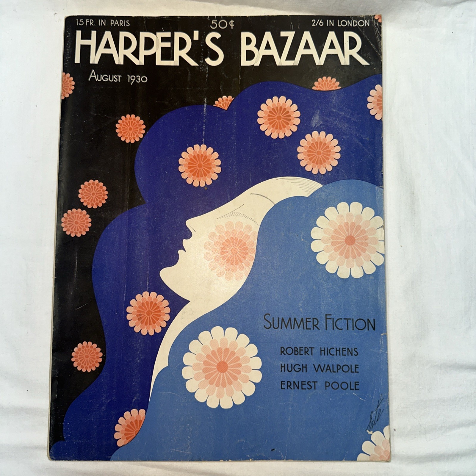 Vintage Harper’s Bazaar Magazine August 1930-Amazing Art Deco Style-Rare Find Vintage Harper’s Bazaar Magazine August 1930-Amazing Art Deco Style-Rare Find