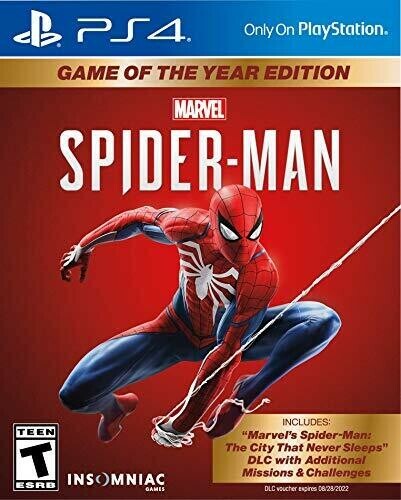 Marvel\'s Spider-Man: Game of The Year Edition - Sony PlayStation 4 Marvel\'s Spider-Man: Game of The Year Edition - Sony PlayStation 4