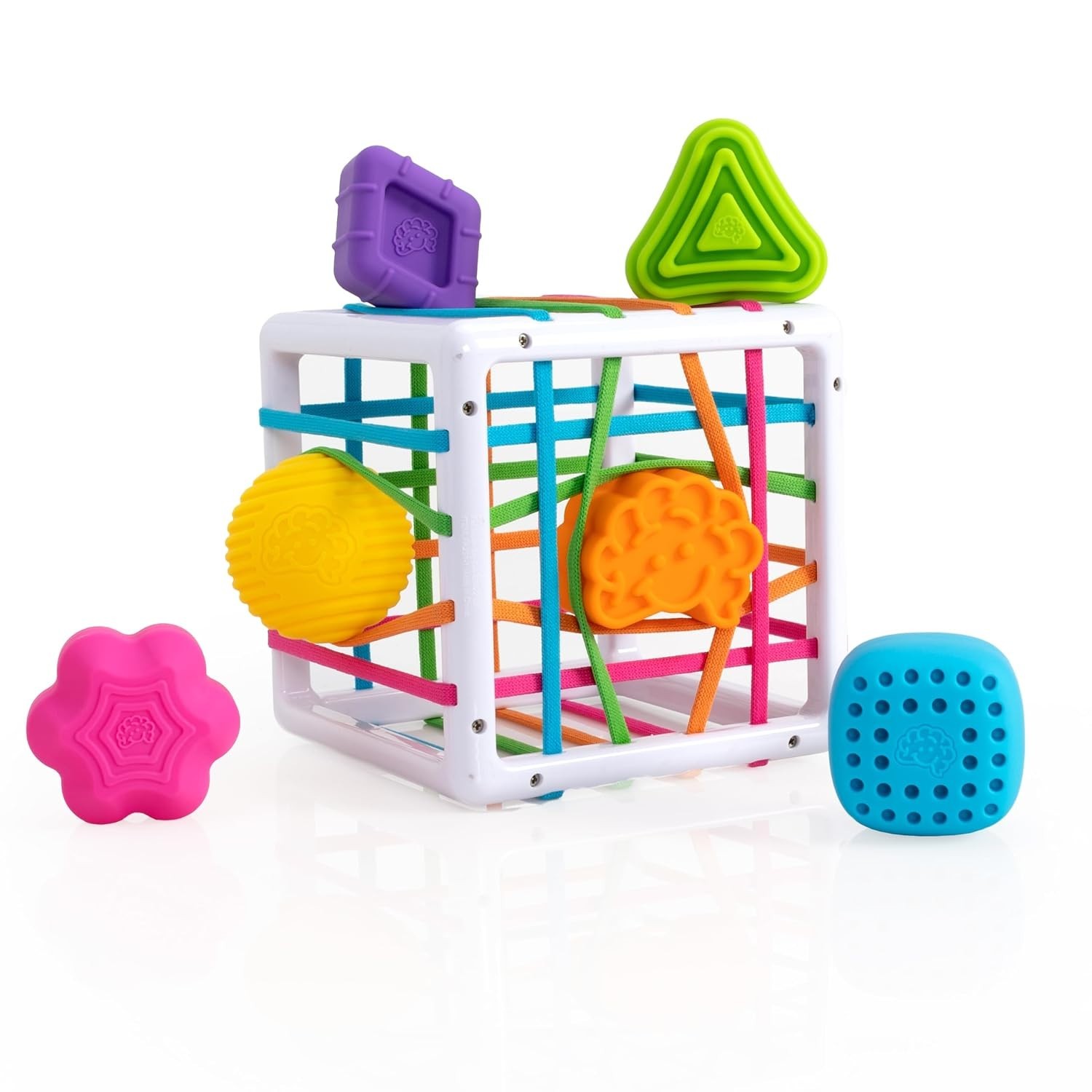 Fat Brain Toys InnyBin Shape Learning Toys, Sensory Toys for Babies and Toddlers