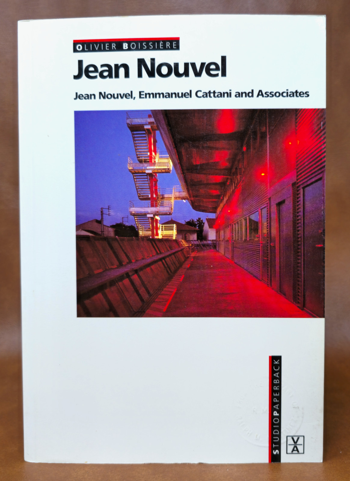 Jean Nouvel by Olivier Boissiere Softcover Architecture Studio Paperback Series