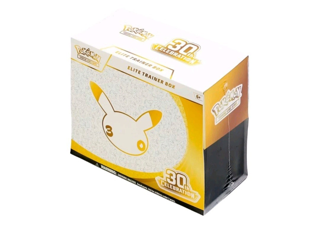 POKEMON 30TH ANNIVERSARY ELITE TRAINER BOX ETB BOX - BRAND NEW - SEALED POKEMON 30TH ANNIVERSARY ELITE TRAINER BOX ETB BOX - BRAND NEW - SEALED