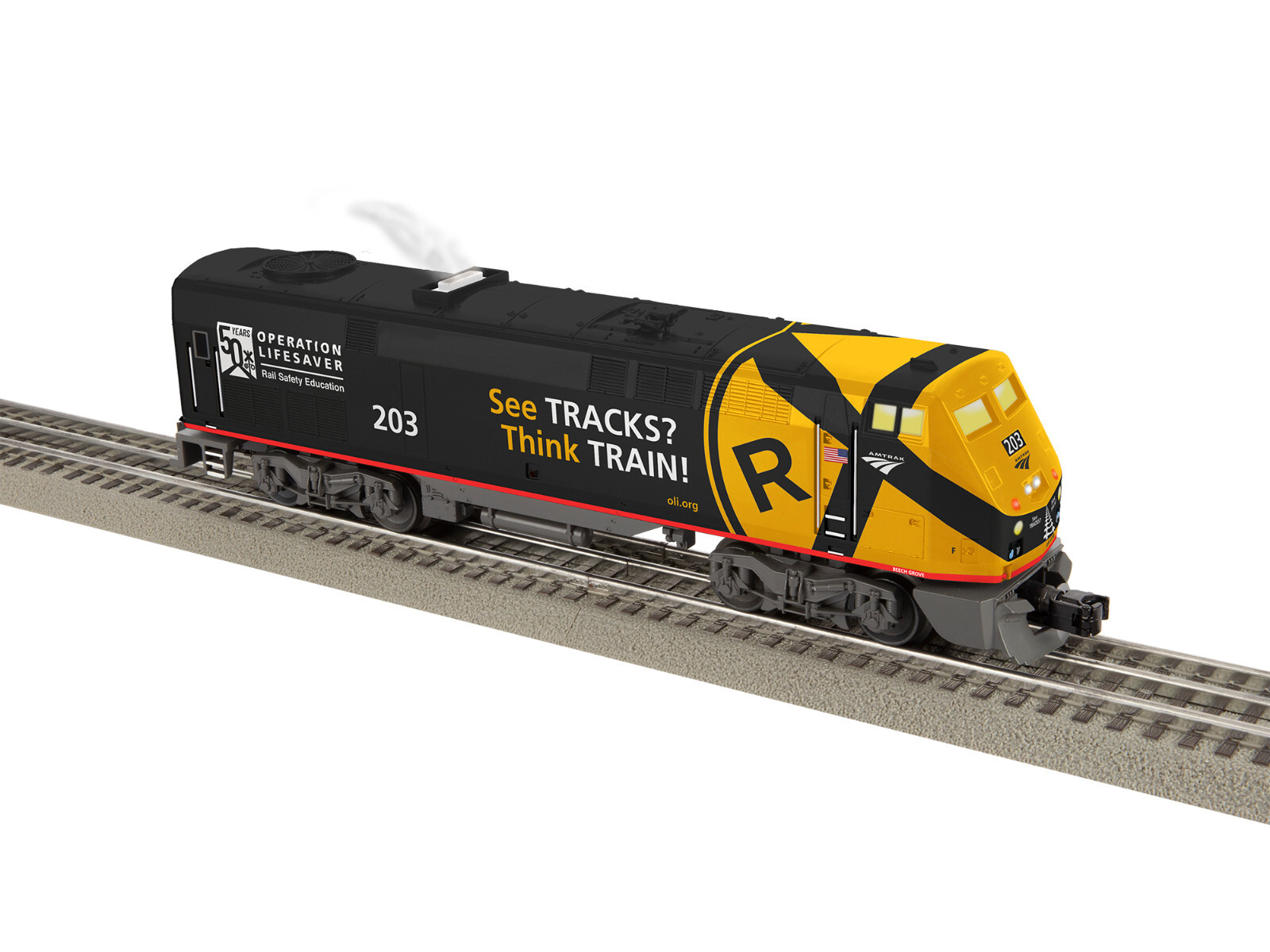 lionel #2234220 AMTRAK OPERATION LIFESAVER 50TH ANNIVERSARY  DIESEL