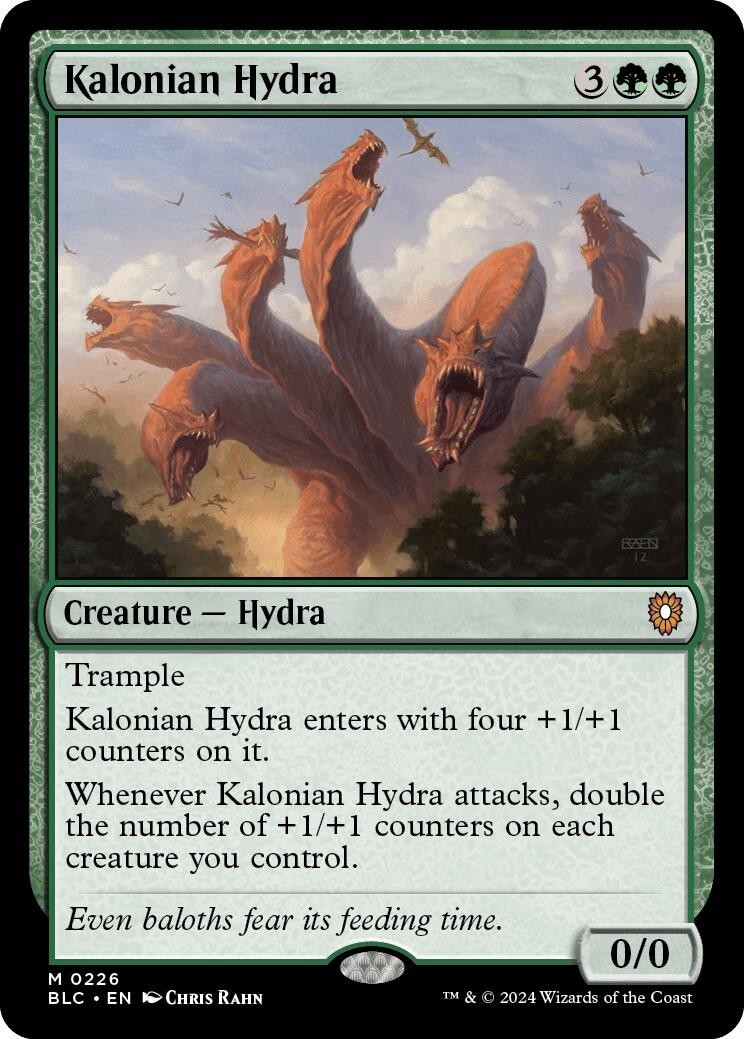 MTG BLC M Kalonian Hydra #226 NM