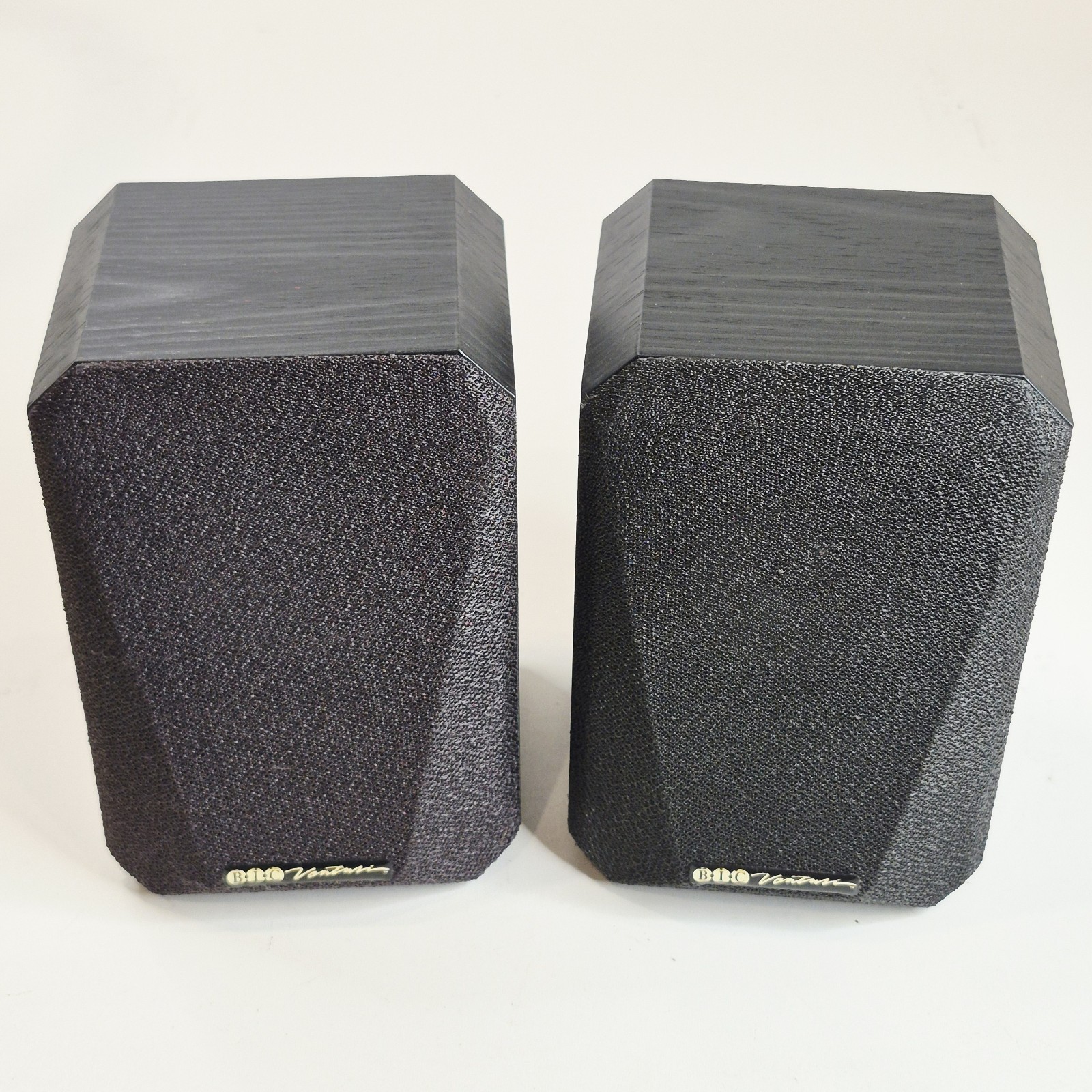 Pair BIC Venturi DV248 Rear L/R Satellite Surround Speakers Wall Mounts RARE