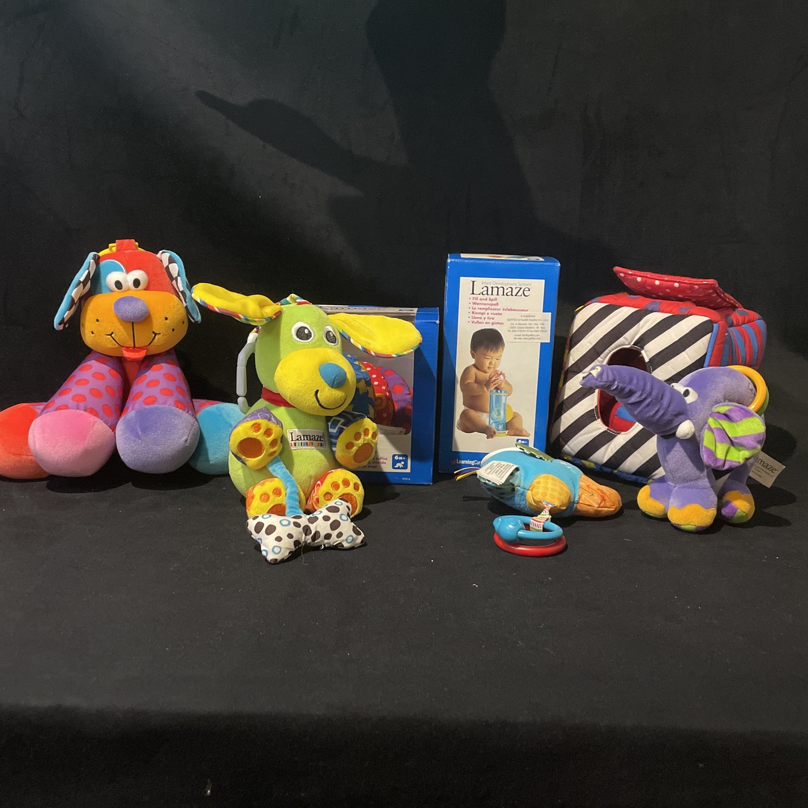 Vintage Rare Lot Of 7 Lamaze Toys (including 2 Toys From Baby Einstein) Vintage Rare Lot Of 7 Lamaze Toys (including 2 Toys From Baby Einstein)