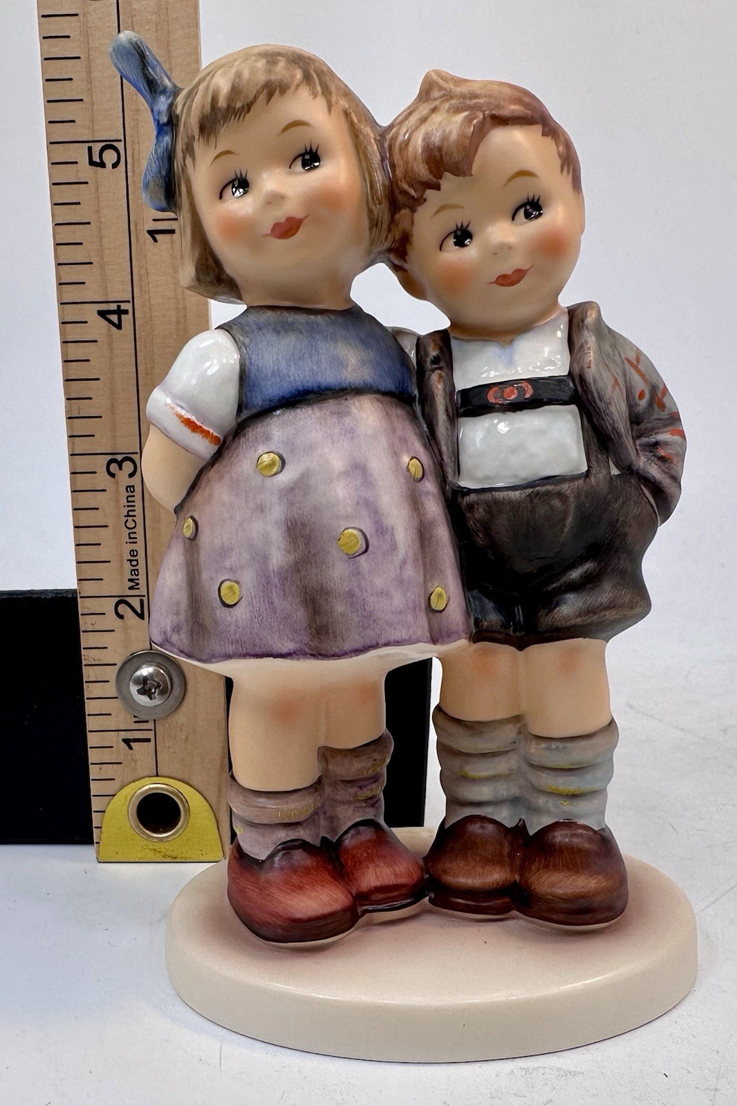 Goebel Hummel Figurine “The Little Pair”  Hum 449 TMK-7 Club Excl NO Box