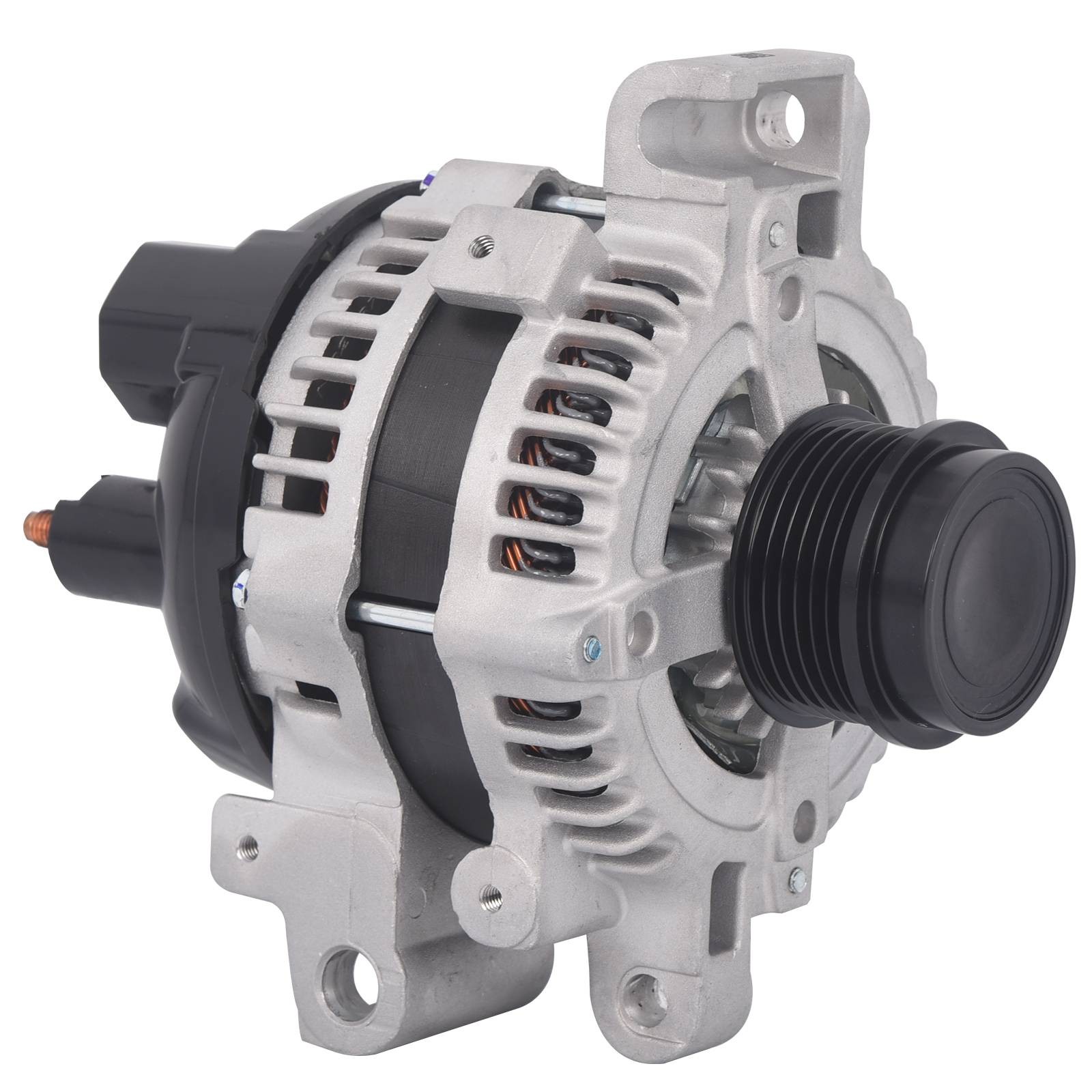 12V 140A Alternator Fits Chevrolet Camaro 2012-2013,104211-8130,CW,6-Groove NEW