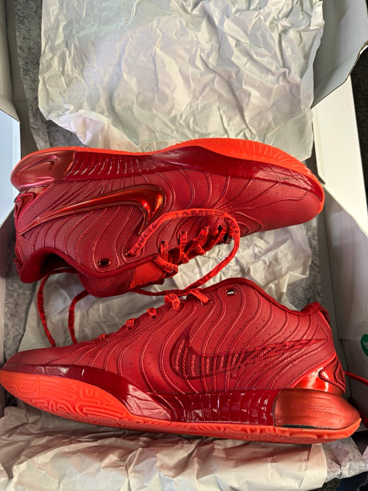 Nike LeBron XXI 21 James Gang Bright Crimson Gym Red HF5951-600 Size 12.5 Nike LeBron XXI 21 James Gang Bright Crimson Gym Red HF5951-600 Size 12.5