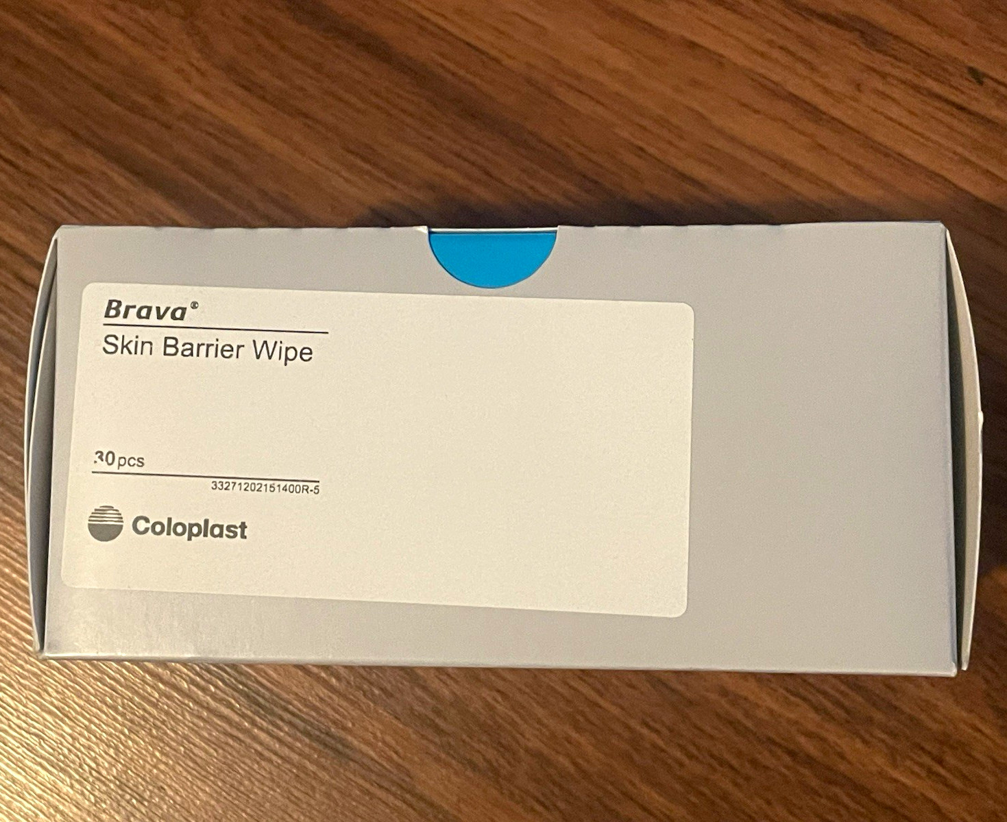 Coloplast Brava Skin Barrier Wipes 30 ct Ostomy Care REF 120215