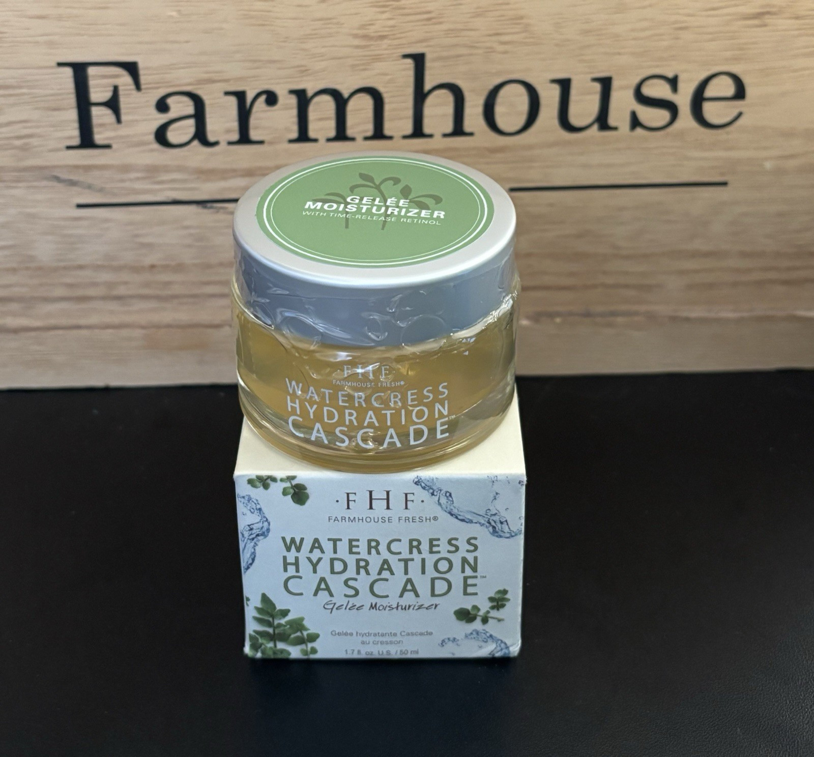 NEW Farmhouse Fresh Watercress Hydration Cascade Gelee Moisturizer 1.7 oz
