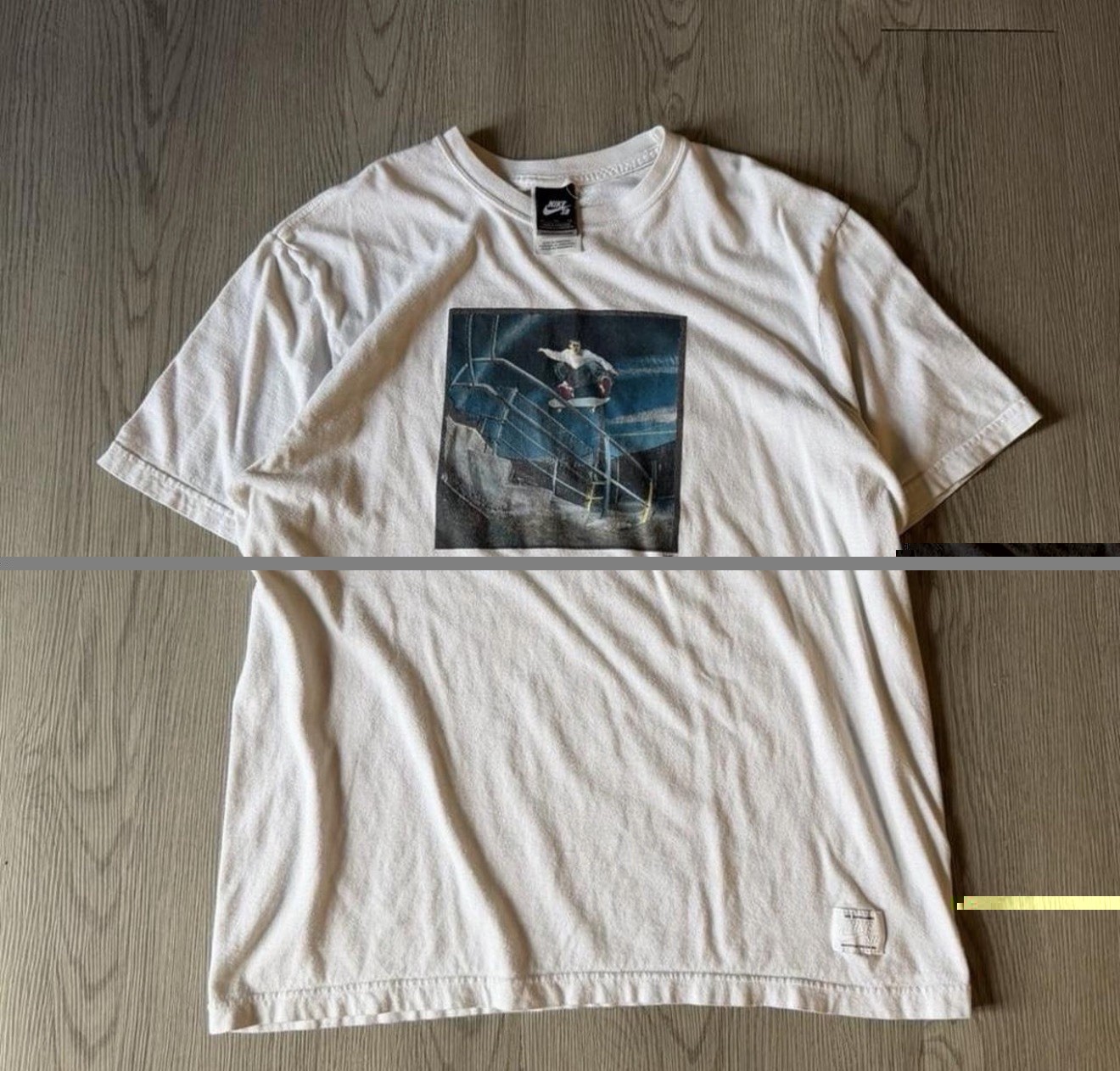 Rare Vintage Nike SB x Prod Skateboarding Tee Size XL
