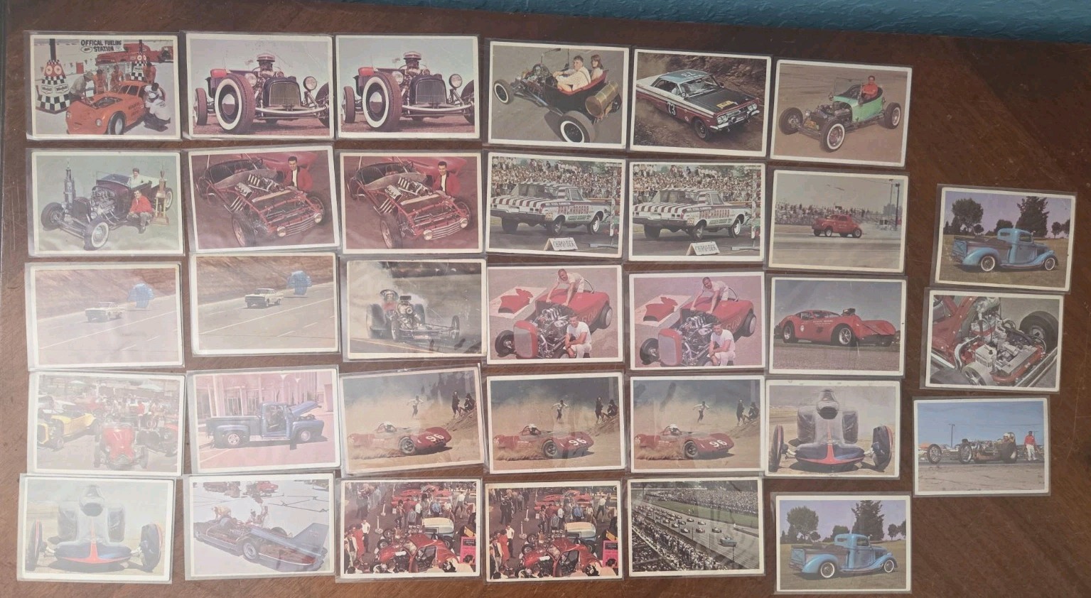 1965 Donruss Spec Sheet Hot Rods Vintage Card LOT OF (33) CARDS 1965 Donruss Spec Sheet Hot Rods Vintage Card LOT OF (33) CARDS