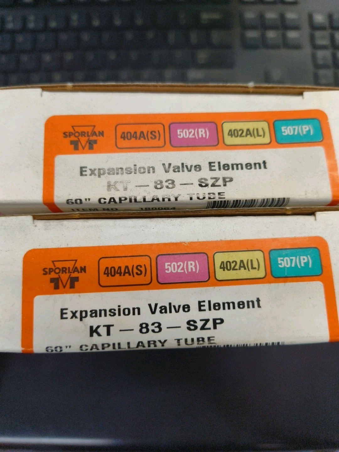 Sporlan Controls 180064 KT-83-SZP Power Element; 5'Cap