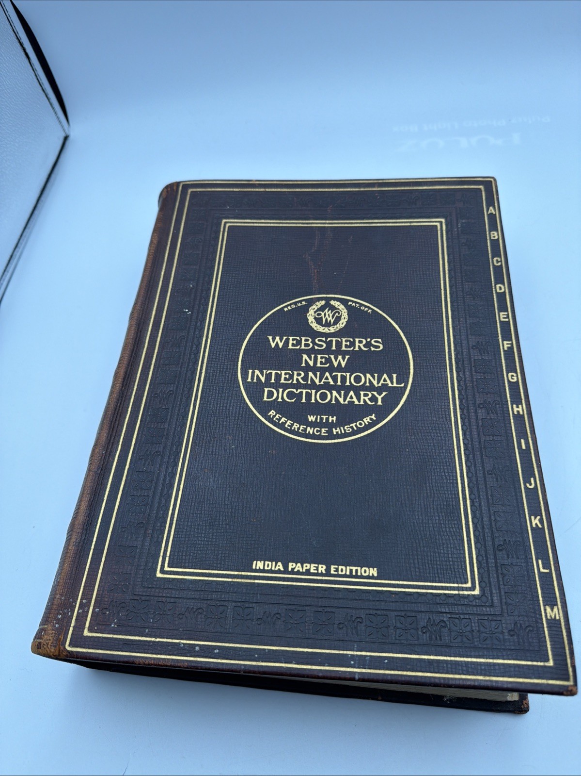 Webster’s New International Dictionary Reference History 1932 India Paper (read) Webster’s New International Dictionary Reference History 1932 India Paper (read)