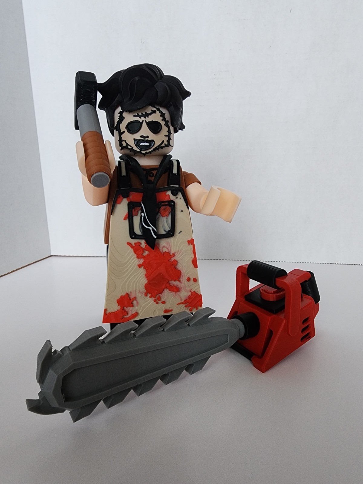 Lego Texas Chainsaw Massacre - Leatherface - 3D printed 9\