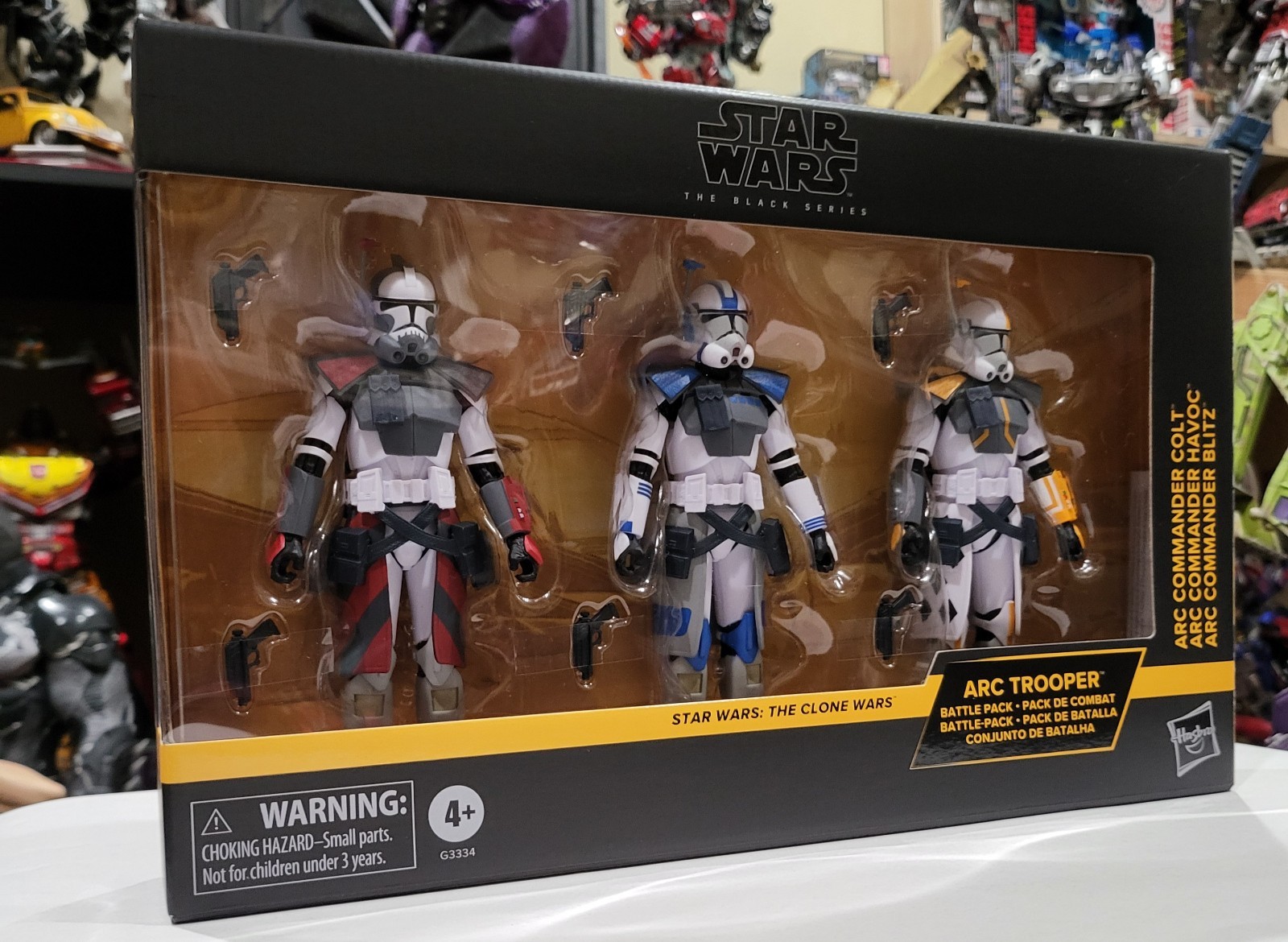 Star Wars The Black Series ARC Trooper Clone Wars Battle Pack Havoc Colt Blitz