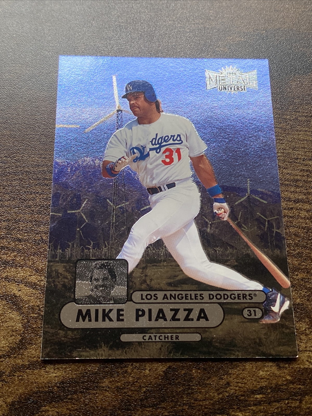 1998 Metal Universe #106 Mike Piazza Dodgers D4113* 1998 Metal Universe #106 Mike Piazza Dodgers D4113*